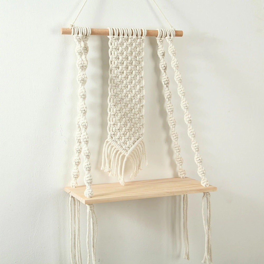 Macrame Wall Hanging Shelf — Considered Home Styling — Lifestyle 6