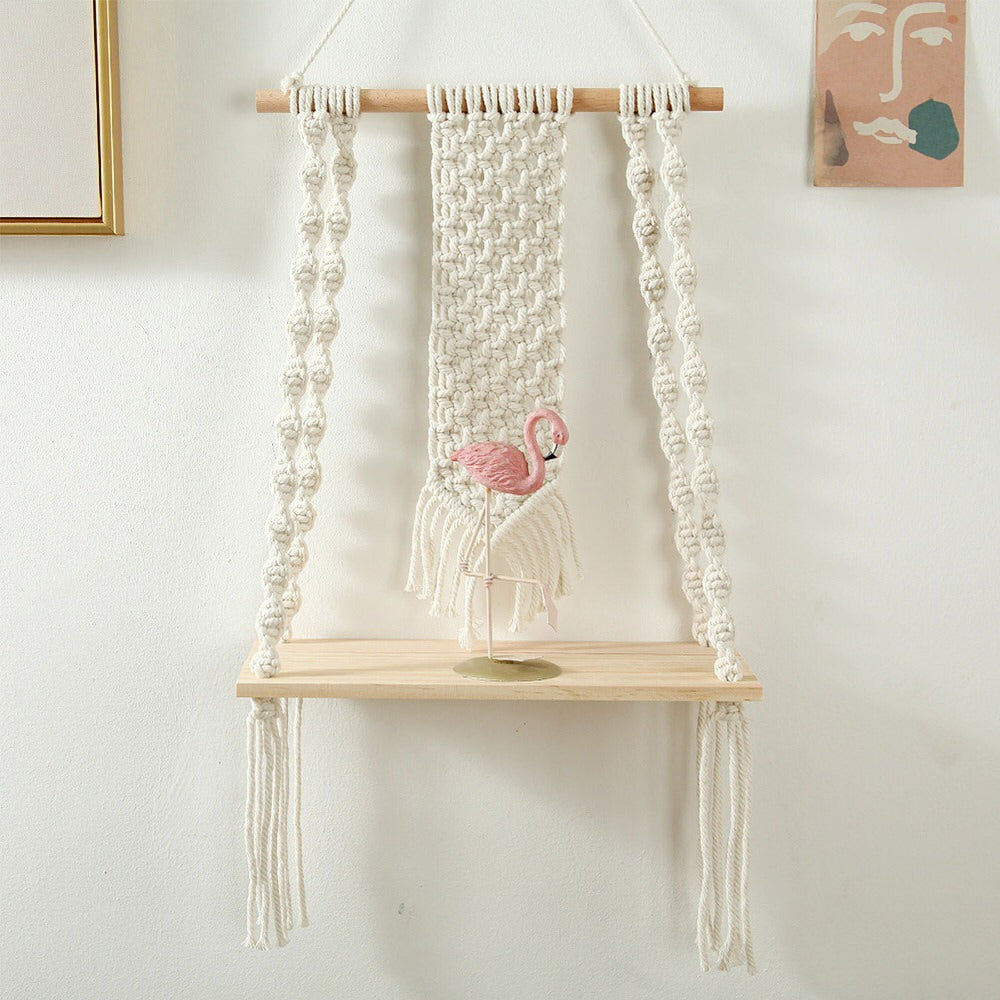 Macrame Wall Hanging Shelf — Considered Home Styling — Lifestyle 5