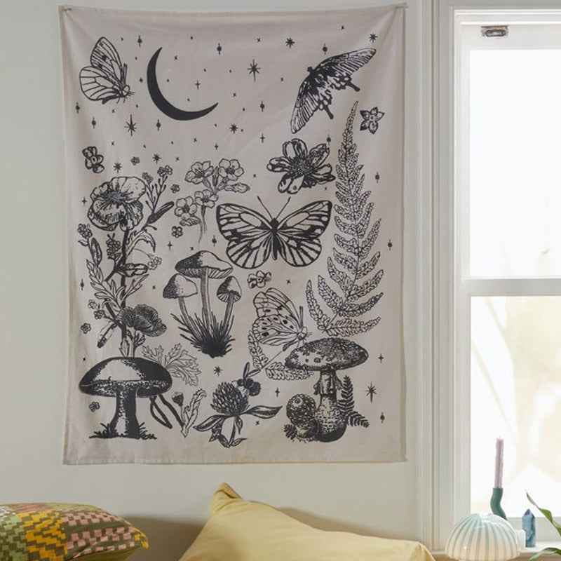 Magic Forest Night Tapestry — Considered Home Styling — Lifestyle 3