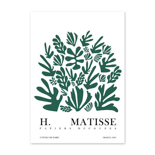 Green Art Mix Canvas Posters — Considered Home Styling — Lifestyle 3