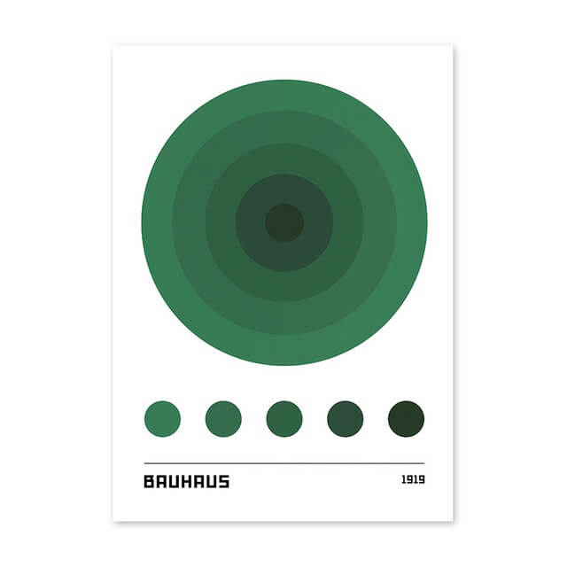 Green Art Mix Canvas Posters — Considered Home Styling — Lifestyle 5