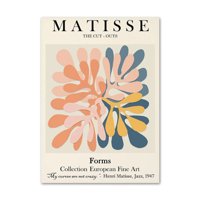 Matisse Outline Canvas Posters — Considered Home Styling — Lifestyle 6