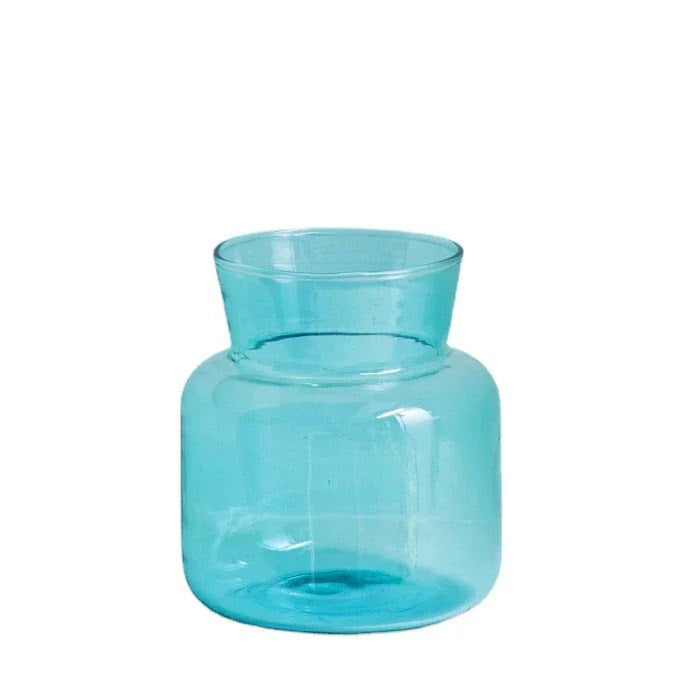 Pastel Gradient Colored Glass Vase — Decorative Vase for Considered Styling — Lifestyle 5
