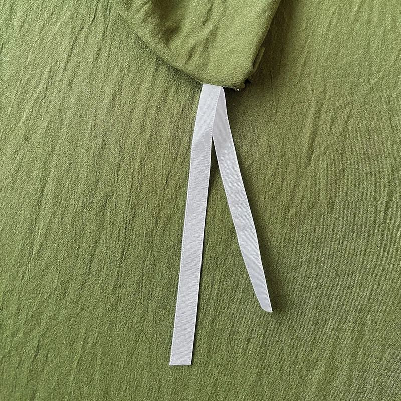 Crumpled Cotton Sheet Set — Lived-In Look for Relaxed Beds — Lifestyle 5