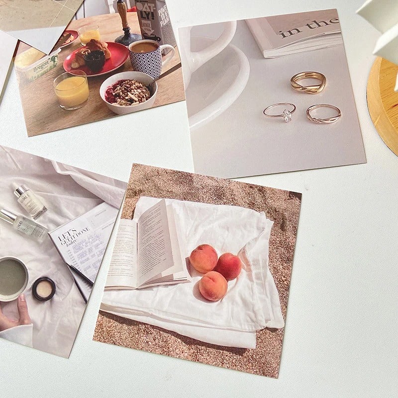 Minimalist Morning Routine Wall Collage — Considered Home Styling — Detail