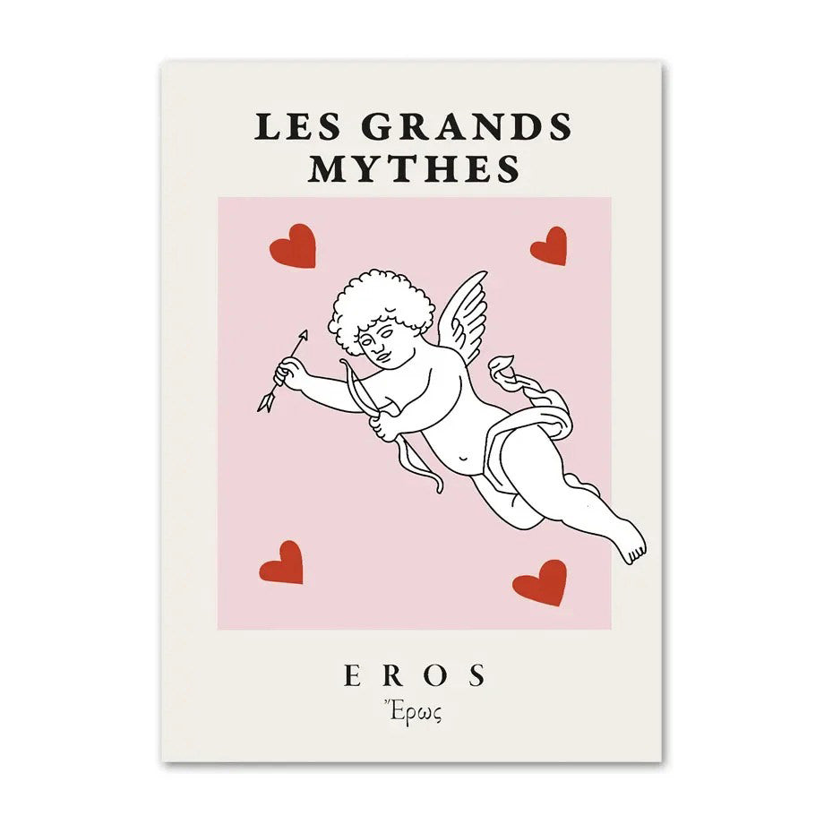 Les Grands Mythes Canvas Posters — Considered Home Styling