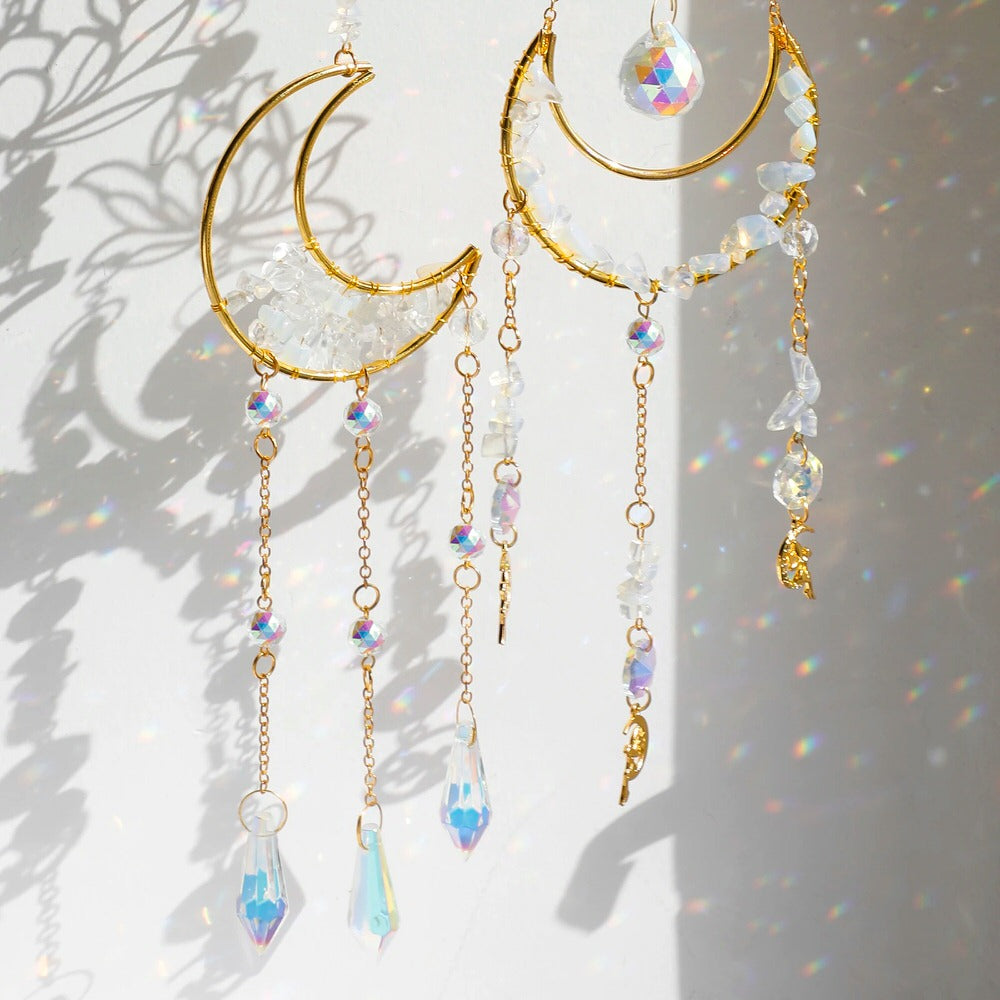 Lotus Moon Suncatcher — Considered Home Styling — Lifestyle 2