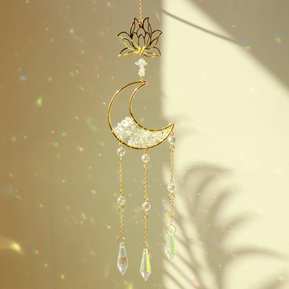Lotus Moon Suncatcher — Considered Home Styling — Lifestyle 7
