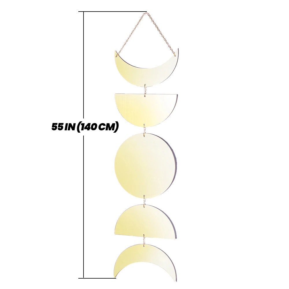Moon Phases Wall Mirror Decor — Considered Home Styling — Lifestyle 5