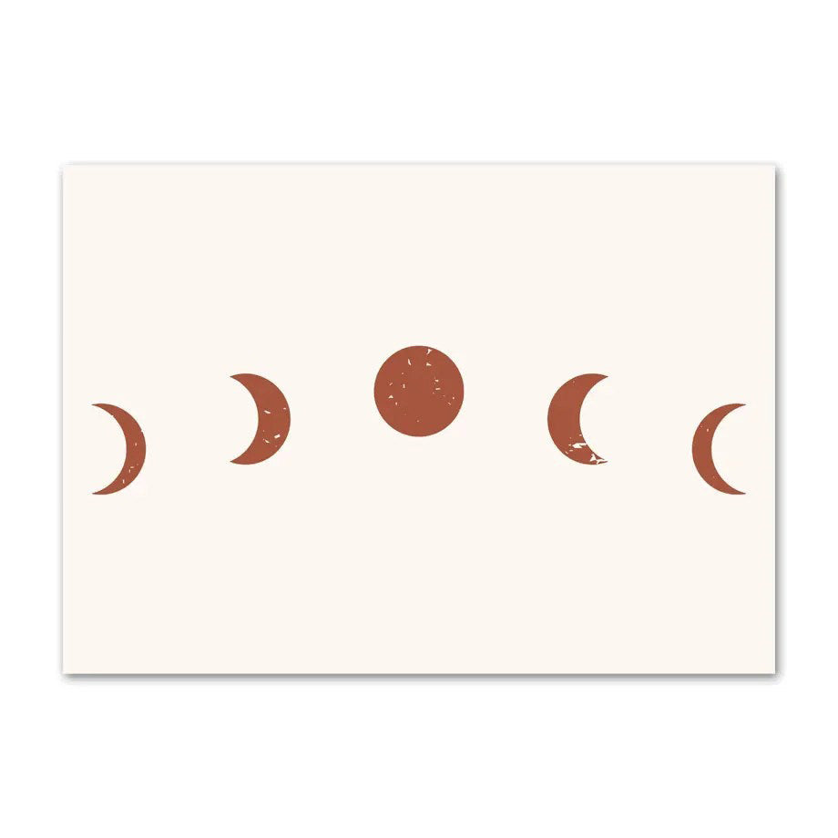 Moongirl Boho Canvas Posters — Considered Home Styling