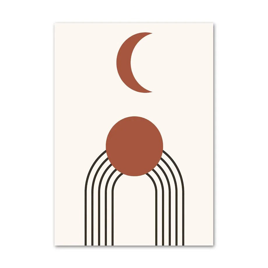 Moongirl Boho Canvas Posters — Considered Home Styling