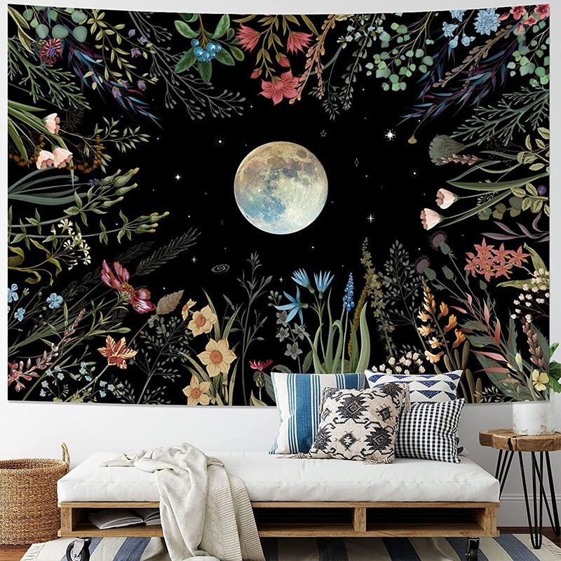 Moonlit Garden Tapestry — Considered Home Styling — Lifestyle 2