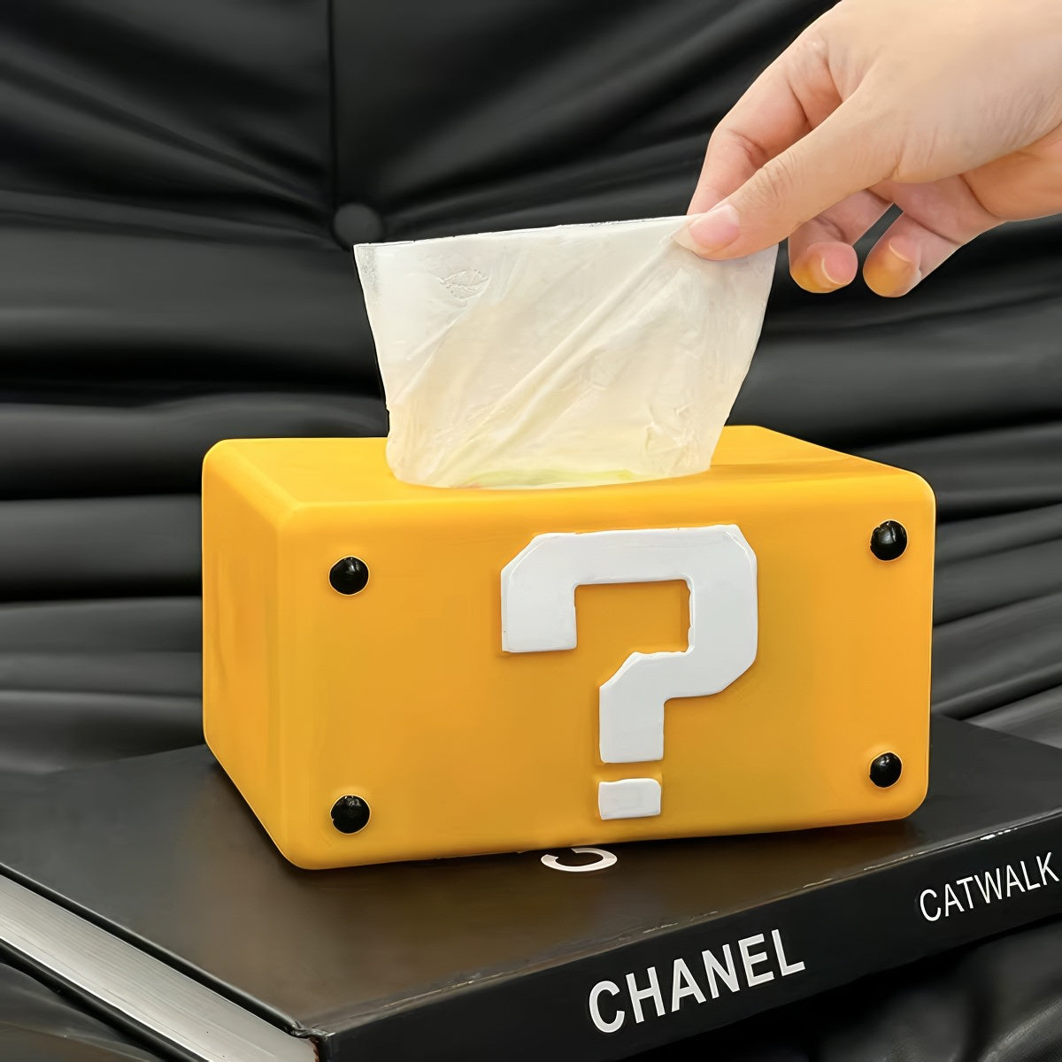 Mystery Box Tissue Holder — Considered Home Styling — Lifestyle 1