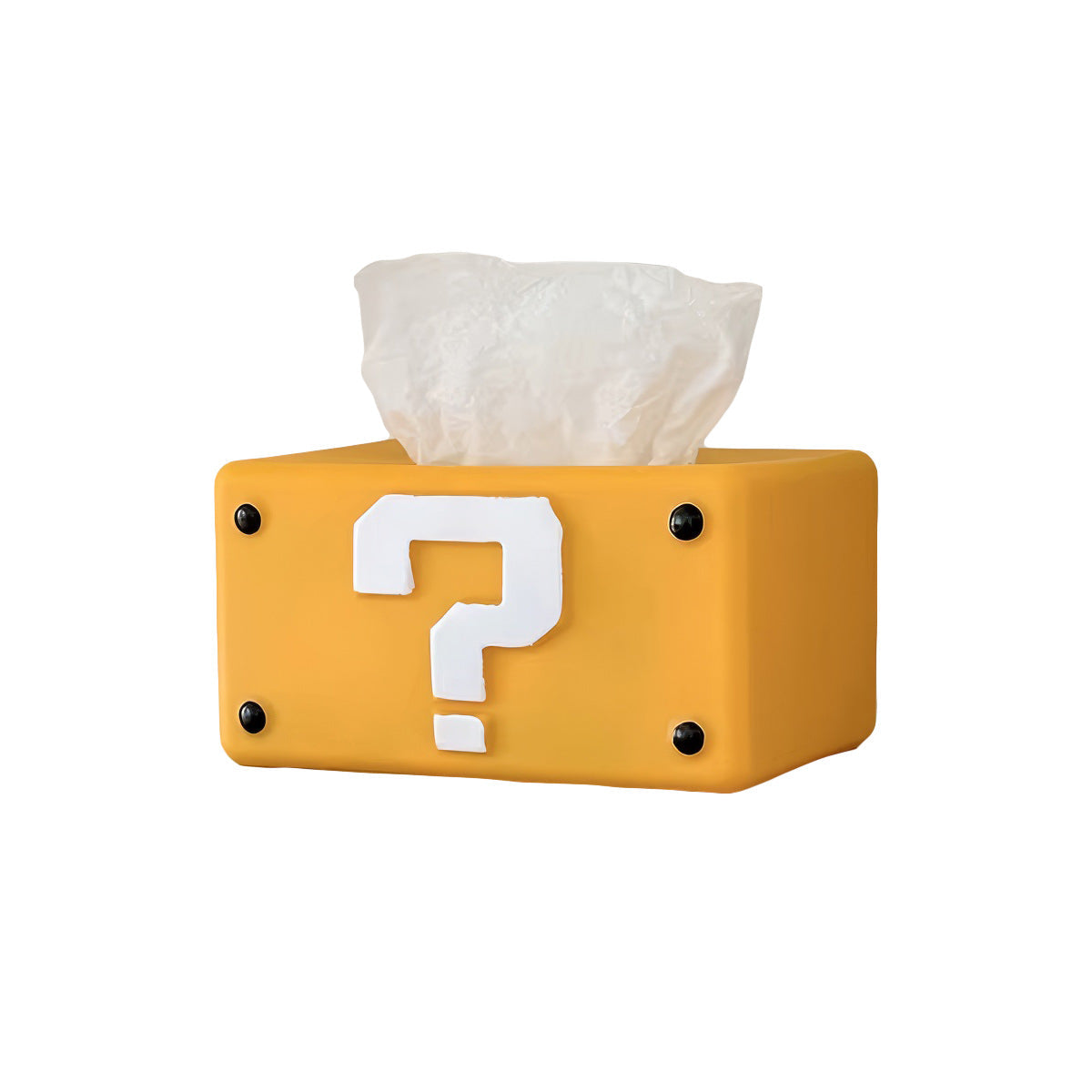Mystery Box Tissue Holder — Considered Home Styling — Front view