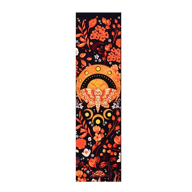 Orange Night Moth Tapestry — Considered Home Styling — Lifestyle 3