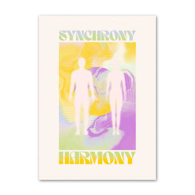 Pale Gradients and Quotes Canvas Posters — Considered Home Styling