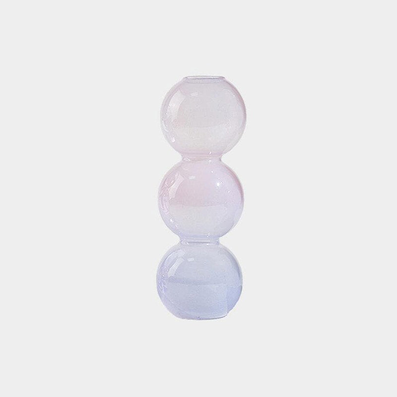Pastel Glass Bubble Vase — Decorative Vase for Considered Styling — Lifestyle 5