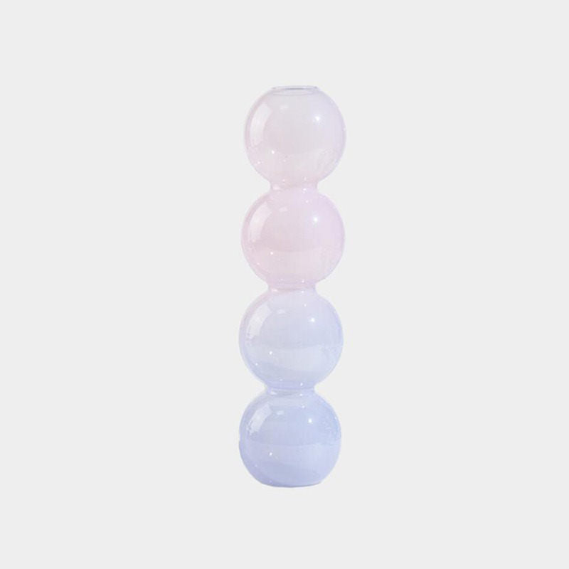 Pastel Glass Bubble Vase — Decorative Vase for Considered Styling — Lifestyle 6