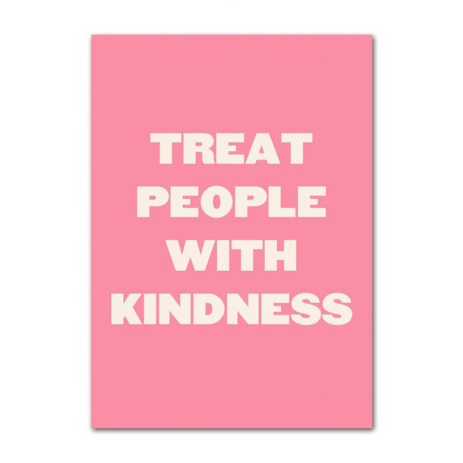 Pastel Pink Gallery Wall Art Canvas Posters — Considered Home Styling — Lifestyle 5