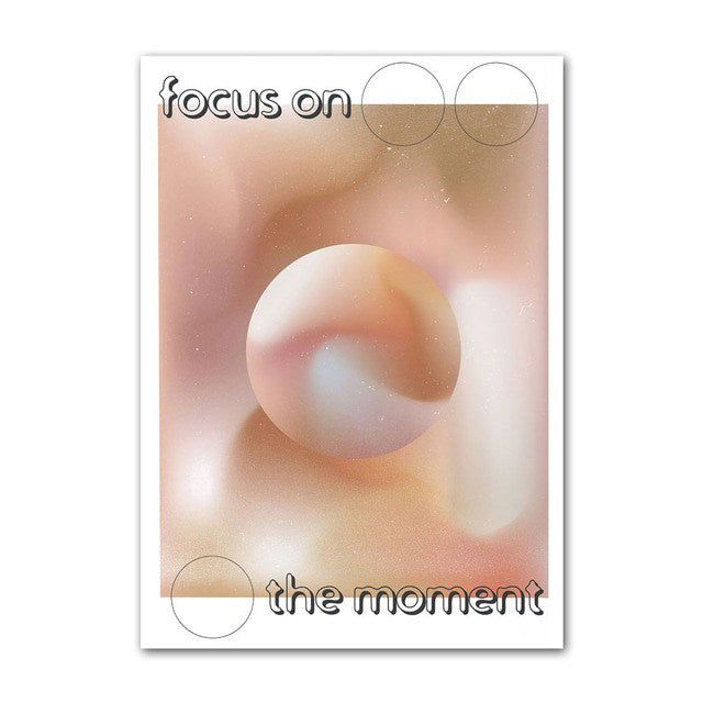 Pastel Beige Gradients Canvas Posters — Considered Home Styling — Lifestyle 5