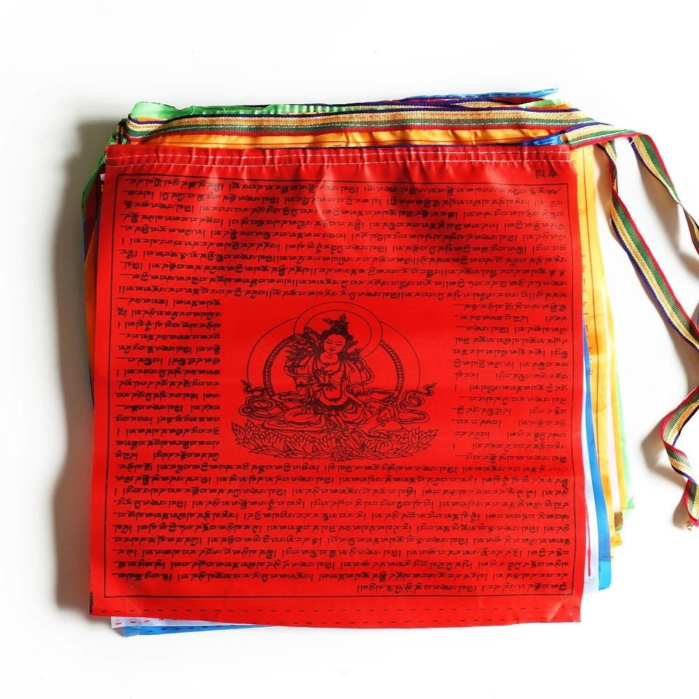 Tibetan Prayer Flags Decor — Considered Home Styling — Detail