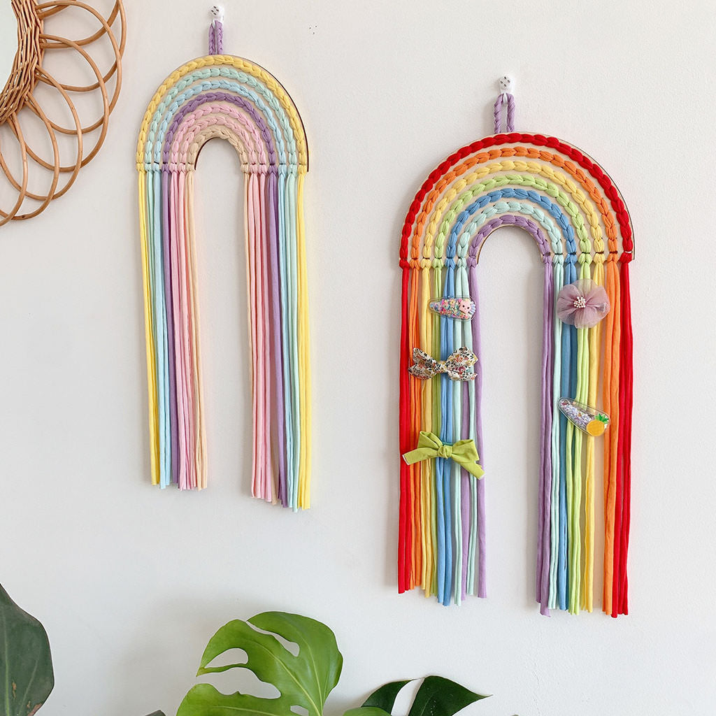 Rainbow Wall Hanging Hairpin Storage — Considered Home Styling — Lifestyle 1