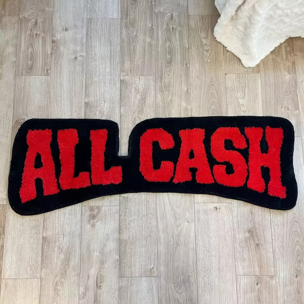 All Cash Tufted Accent Rug — Soft Accent Rug for Bedroom Layering — Lifestyle 3