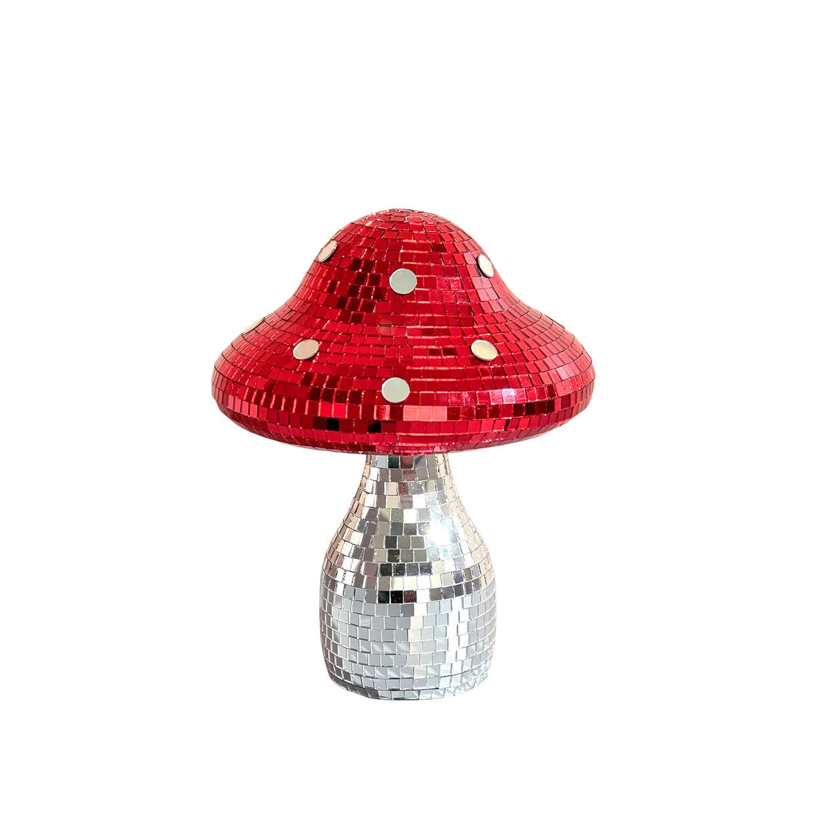 Colorful Mushroom Disco Ball — Considered Home Styling — Front view