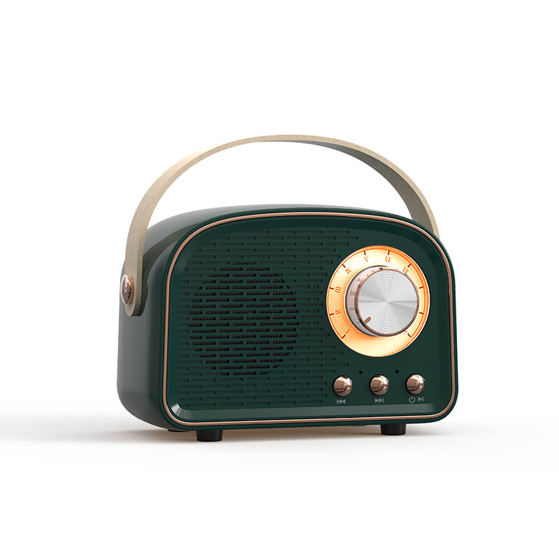 Retro Rounded Radio Bluetooth Speaker — Considered Home Styling — Lifestyle 7