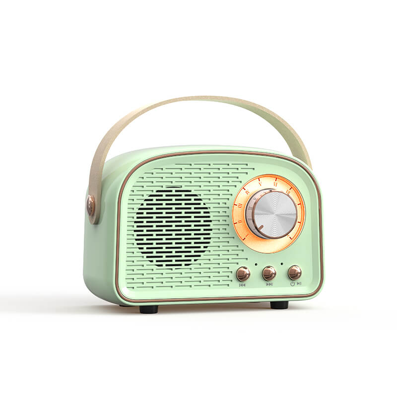 Retro Rounded Radio Bluetooth Speaker — Considered Home Styling — Lifestyle 6