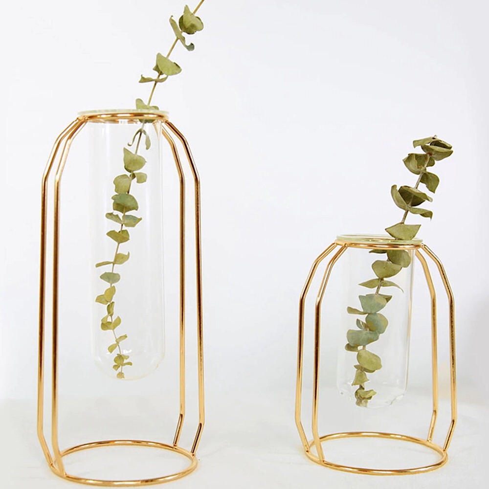 Brass Outline Vase — Decorative Vase for Considered Styling — Detail