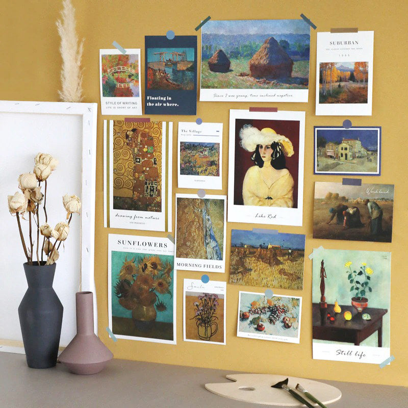 Art Hoe Poster Card Pack — Considered Home Styling — Detail