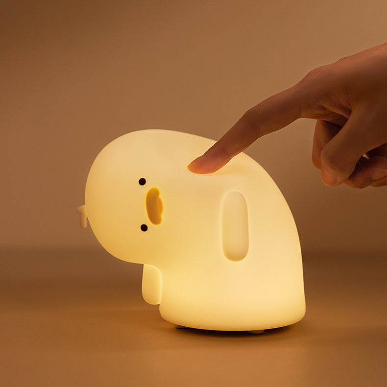 Gloomy Duck Night Light — Warm LED Mood Lighting for Bedside — Lifestyle 3