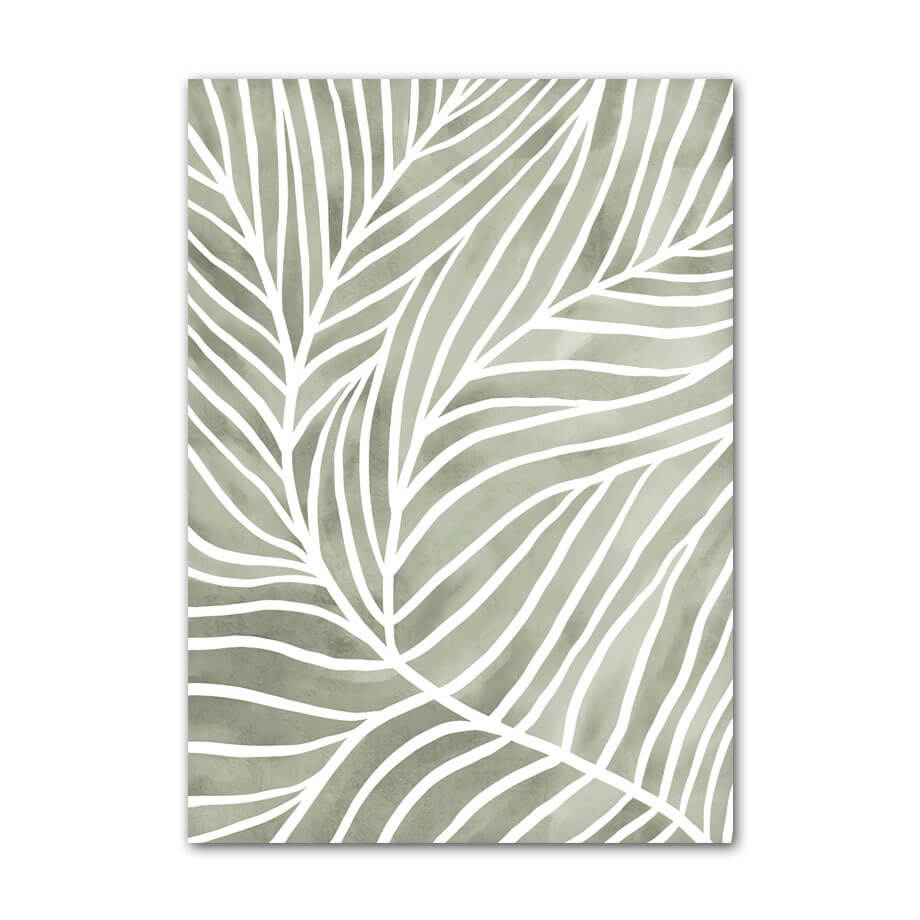 Sage Green Ornaments Canvas Posters — Considered Home Styling — Lifestyle 7