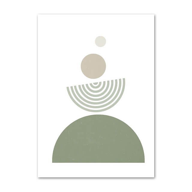 Matisse Sage Green Canvas Posters — Considered Home Styling