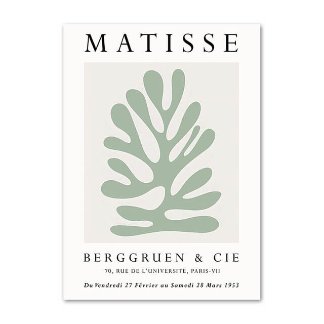 Sage Green Cut Outs Canvas Posters — Considered Home Styling — Lifestyle 4