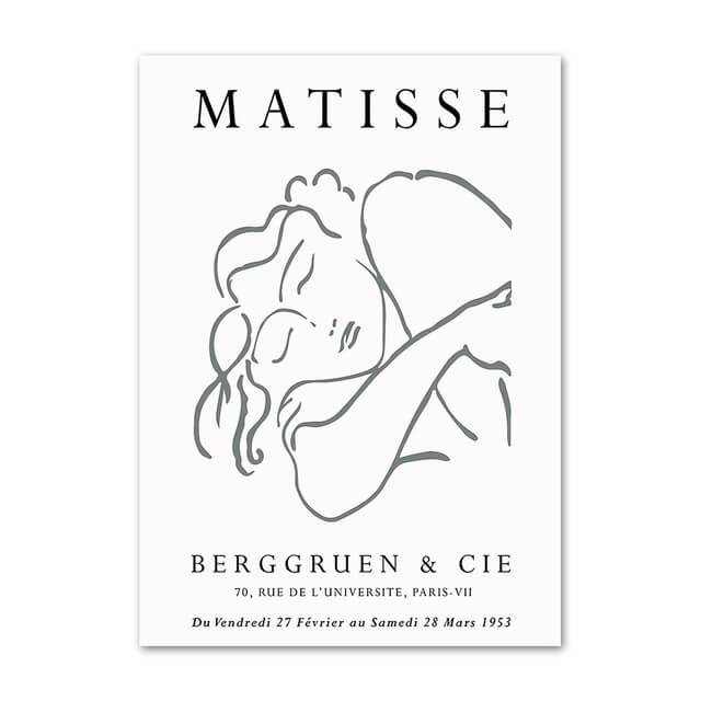 Sage Green Cut Outs Canvas Posters — Considered Home Styling — Lifestyle 2