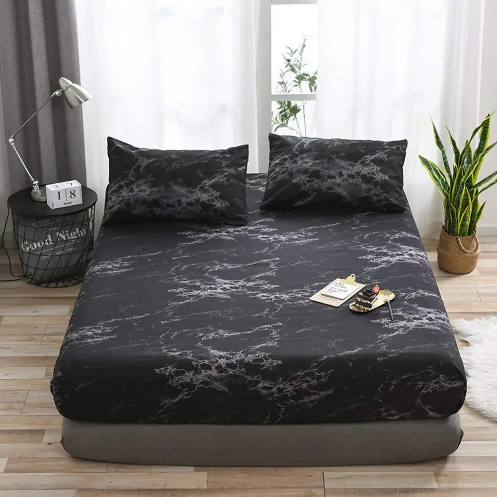 Premium Fitted Sheet Set — Lifestyle 4