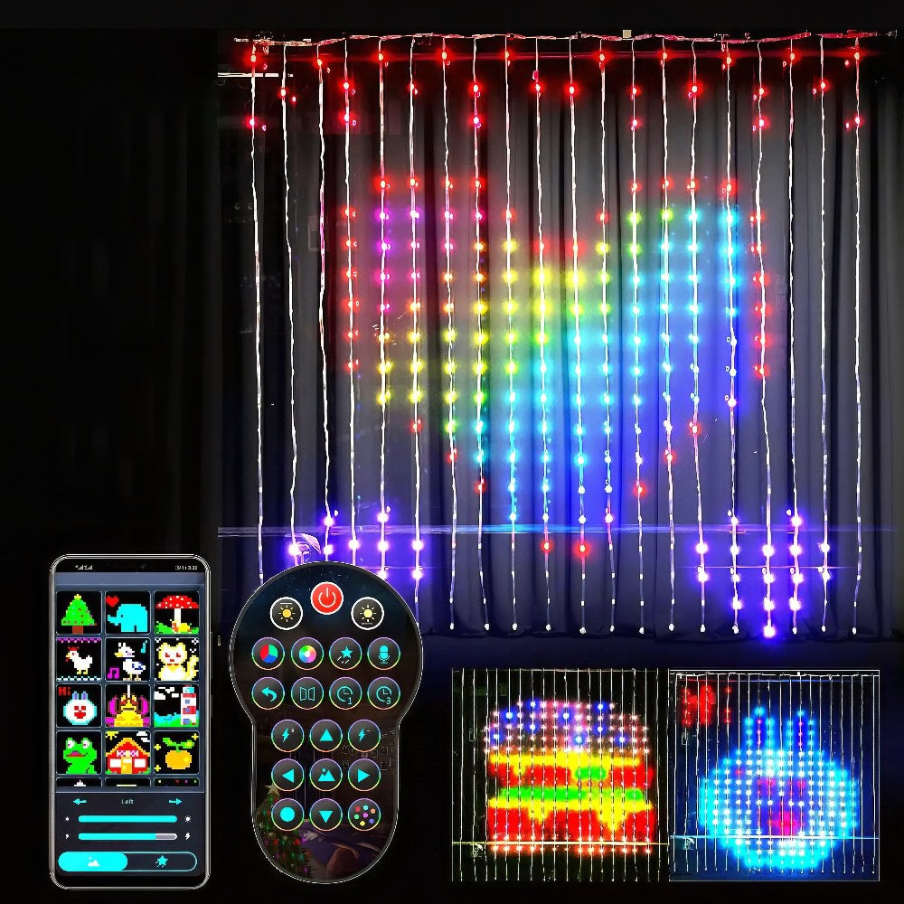 Smart Curtain LED Lights — Warm LED Mood Lighting for Bedside — Lifestyle 4