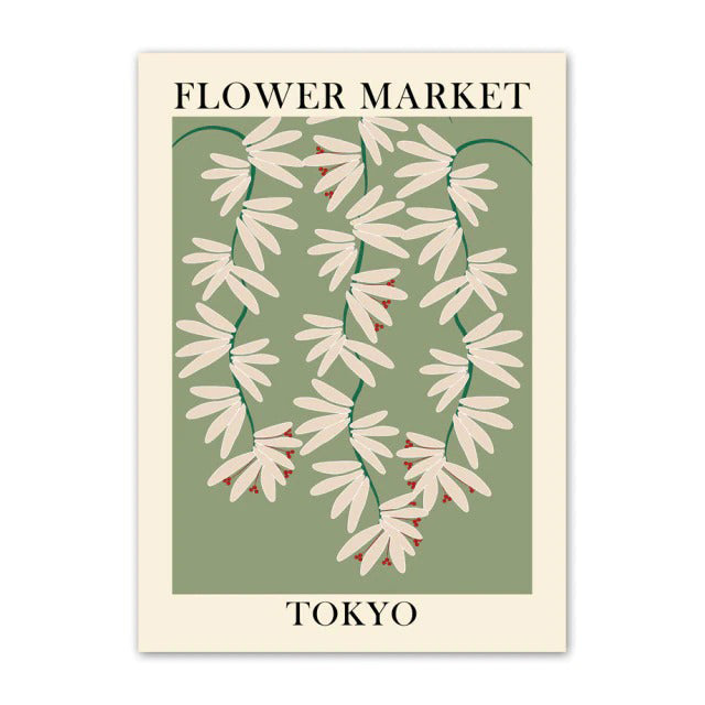 Flower Market Canvas Posters — Considered Home Styling — Lifestyle 4