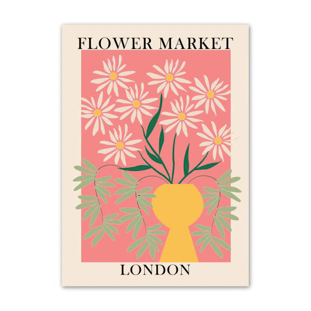 Flower Market Canvas Posters — Considered Home Styling — Lifestyle 5