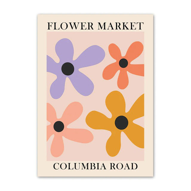 Flower Market Canvas Posters — Considered Home Styling — Lifestyle 7