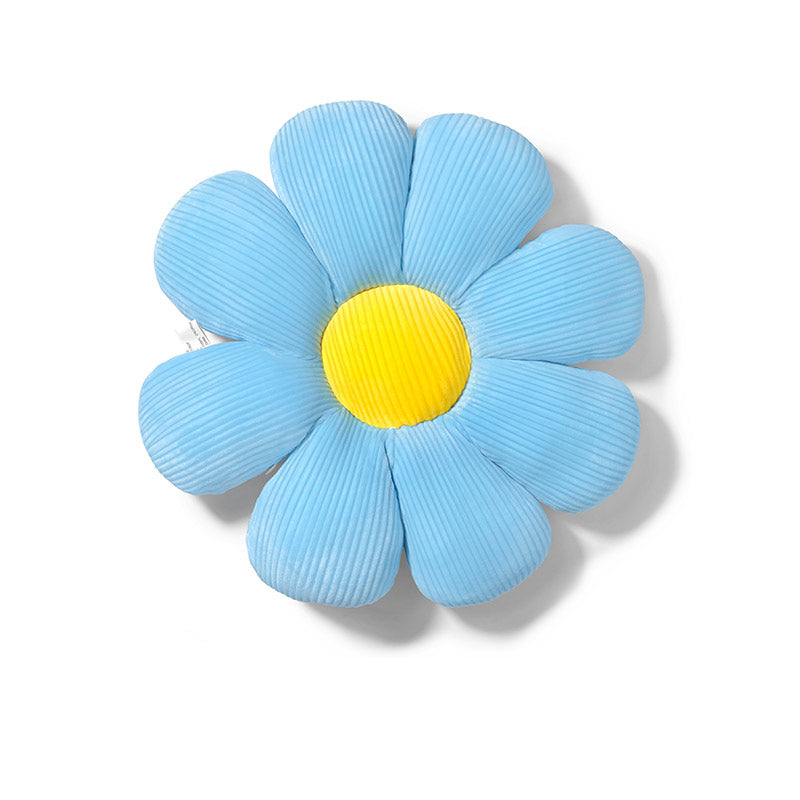 Daisy Plush Cushion — Petal-Shaped Pillow for Bed and Sofa Styling — Lifestyle 5