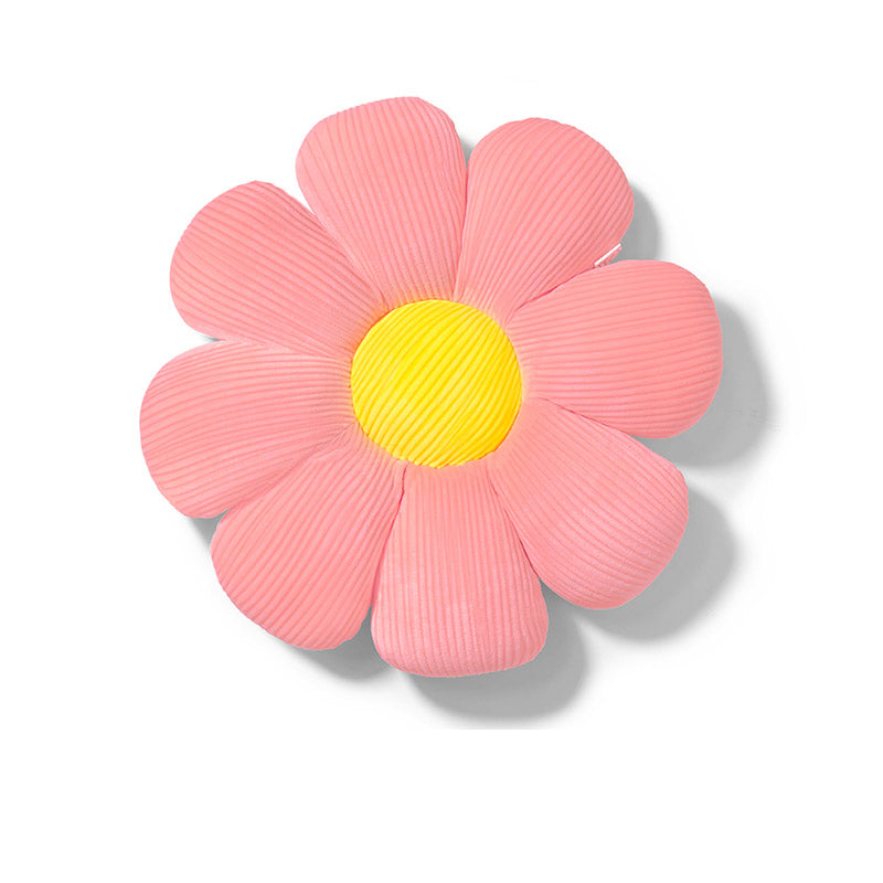 Daisy Plush Cushion — Petal-Shaped Pillow for Bed and Sofa Styling — Lifestyle 7