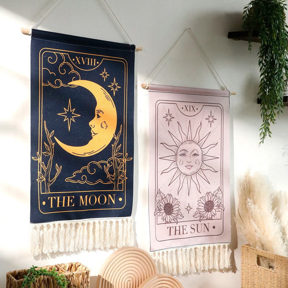 The Moon Wall Tapestry — Considered Home Styling — Lifestyle 2