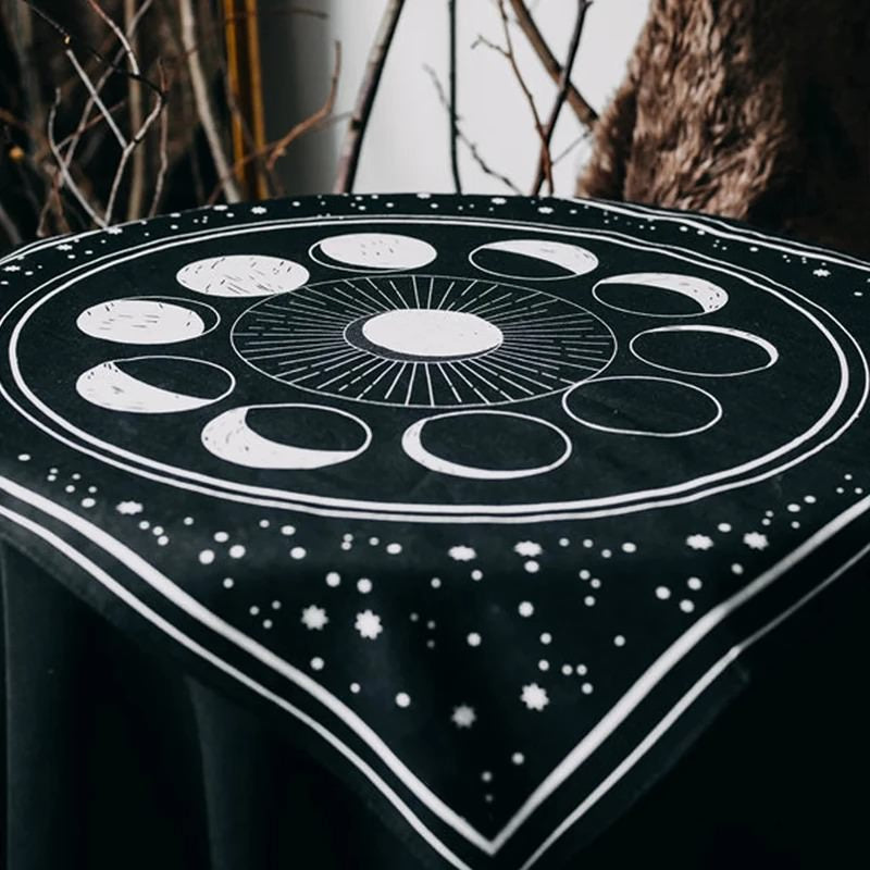 Tarot Moon Phases Altar Cloth — Considered Home Styling