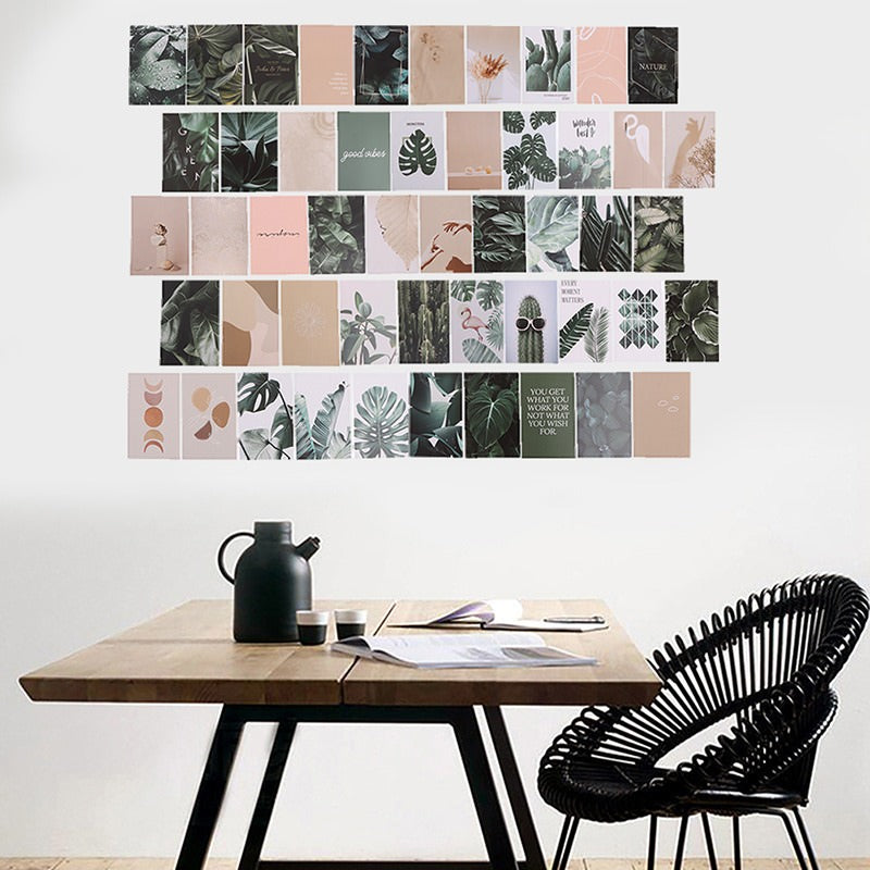 Tropical Boho Wall Collage Cards — Considered Home Styling — Lifestyle 2
