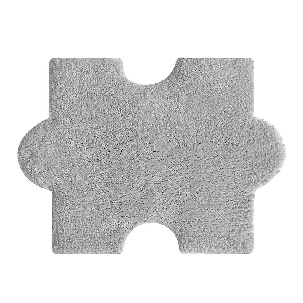 Tufted Puzzle Assembly Rug — Soft Accent Rug for Bedroom Layering — Lifestyle 5