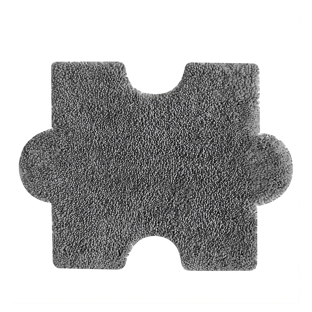 Tufted Puzzle Assembly Rug — Soft Accent Rug for Bedroom Layering — Lifestyle 6