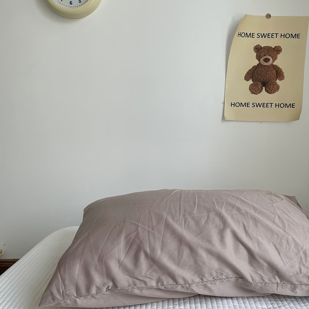 Vintage Additional Pillowcase — Soft Textured Pillow for Bedroom Layering — Lifestyle 6
